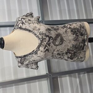 The North Face Gray Print T-shirt Size‎ S/P